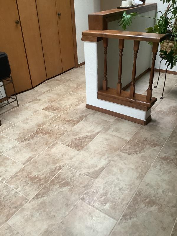 Style Selections Mesa Beige 12-in x 24-in Matte Porcelain Floor Tile