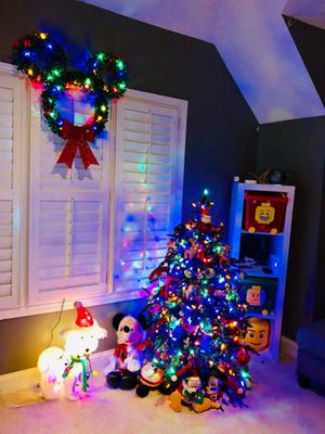 Disney Stitch 27.95-in Licensed Yard Decoration with White LED Lights in  the Outdoor Christmas Decorations department at