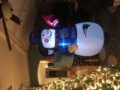 Boelter Brands San Francisco 49ers 7-ft Lighted Snowman Christmas