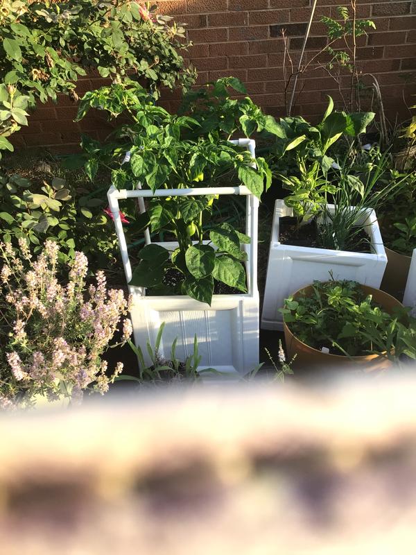 EMSCO GROUP PATIO PICKER 10.75-in W x 44-in H White Resin Garden ...