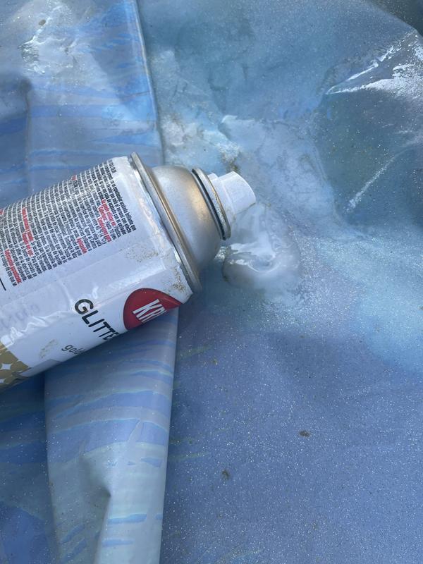Krylon Glitter Blast Spray Paint, 5.7 oz., Clear Sealer