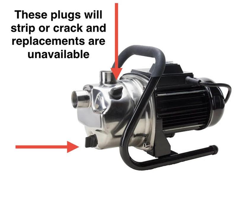 Utilitech 1-HP 13-GPM Stainless Steel Lawn Pump 148008 at Lowes.com