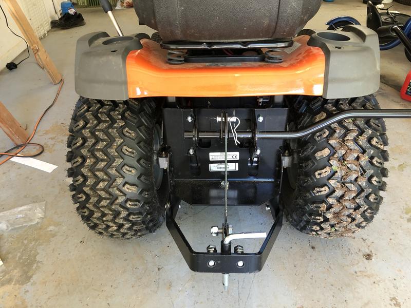 Husqvarna Sleeve Hitch in the Riding Lawn Mower Accessories department at Lowes