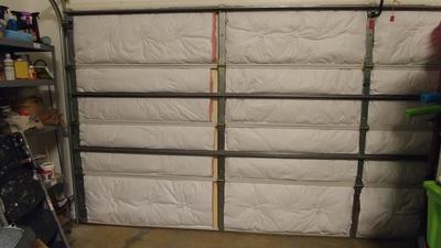 Owens Corning Garage Door Insulation Kit R 8 Single Faced Fiberglass Roll Insulation 66 Sq Ft 22 In W X 4 5 Ft L Individual Pack In The Roll Insulation Department At Lowes Com