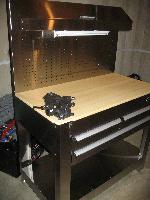 Kobalt 45 In W X 36 In H 3 Drawer Wood Work Bench At Lowes Com