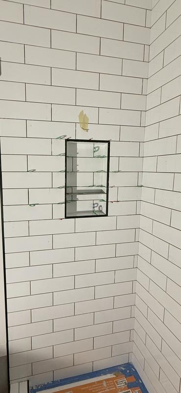 Schluter KERDI-LINE Brushed Stainless Steel Linear Grate Kit