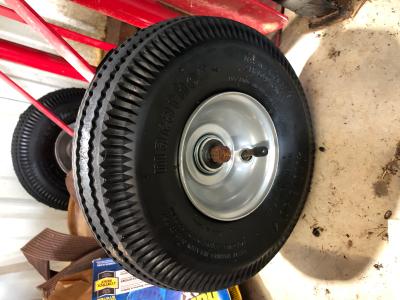 410/3.50-4 (10x3) Sawtooth, Handtruck/Cart Tire