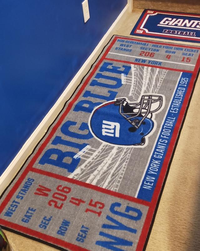 Fan Mats NFL New York Giants Ticket Runner