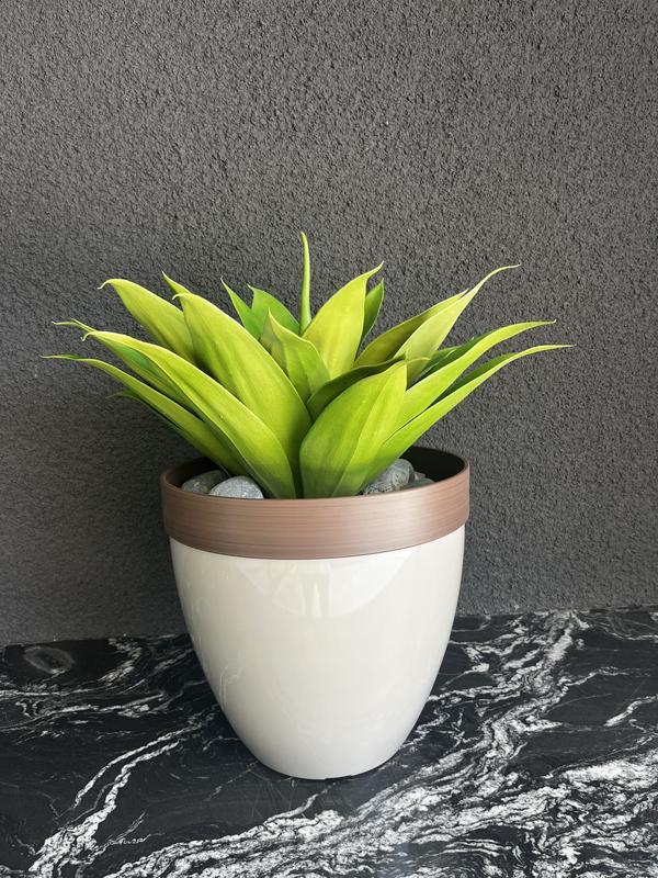 Southern Patio Round 15-in W Large Red Resin Outdoor Planter HDR ...