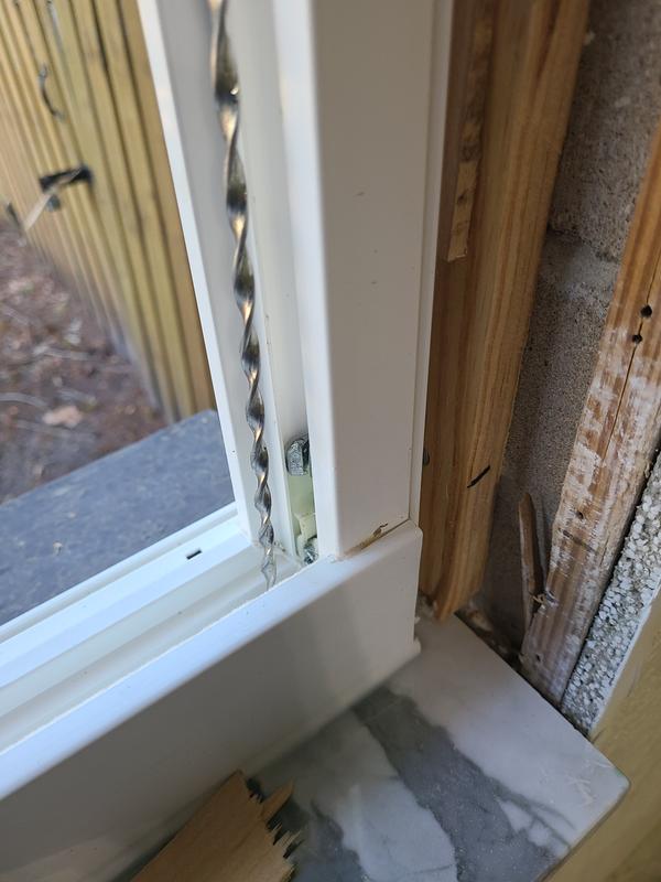 JELD-WEN Premium Atlantic Vinyl 35-3/4-in x 37-1/8-in White