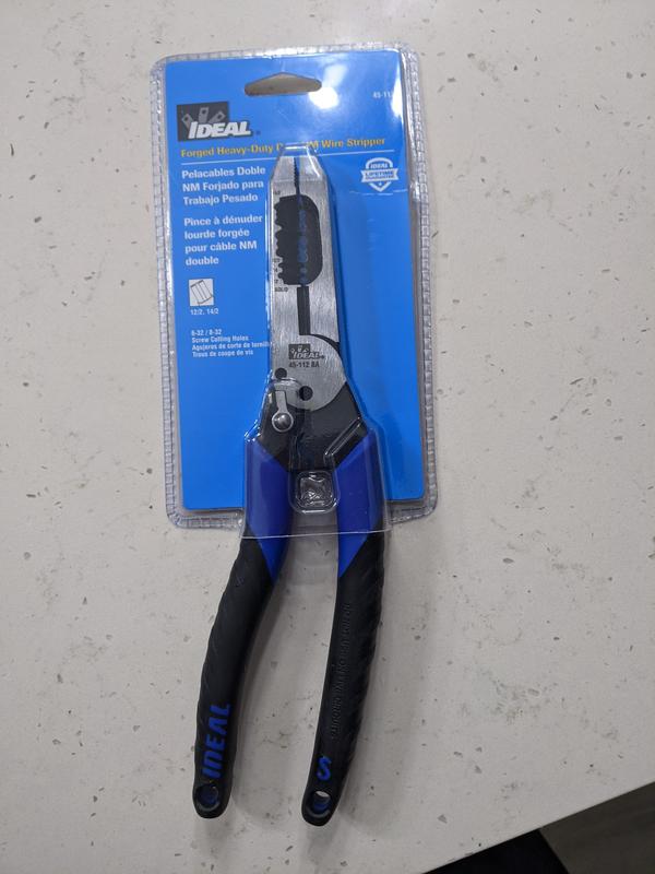 Paladin Tools Professional Wire Stripper - Heavy Duty Cutter For 20-30 AWG Wires