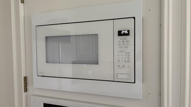 GE Countertop Microwave Trim Kit (Stainless Steel) JX7227SLSS at