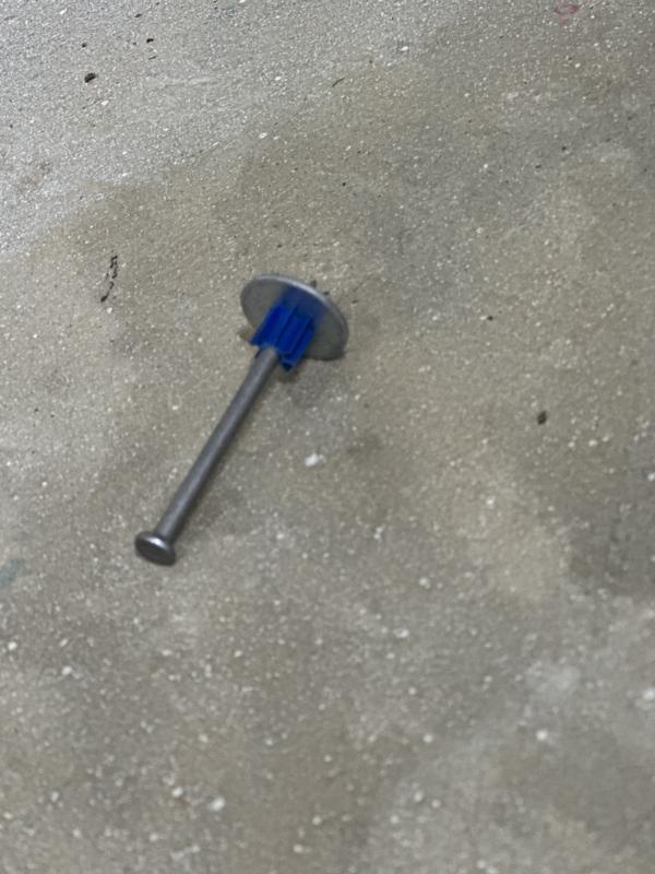 Tapcon 100-Pack 2-1/2-in Washered Drive Pin 38091 at Lowes.com