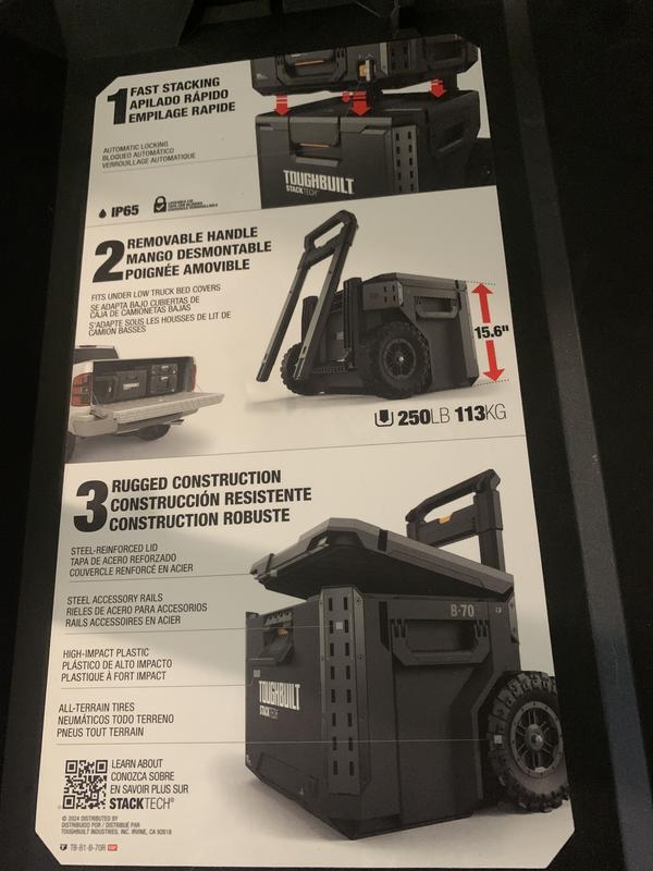 Shop TOUGHBUILT STACKTECH 3-Piece Storage System at Lowes.com