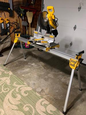 DEWALT 12 in 15 Amp Dual Bevel Compound Corded Miter Saw in the