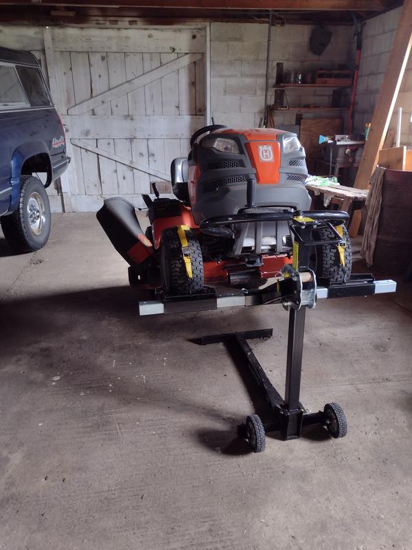 Lowes lawn discount mower lift jack