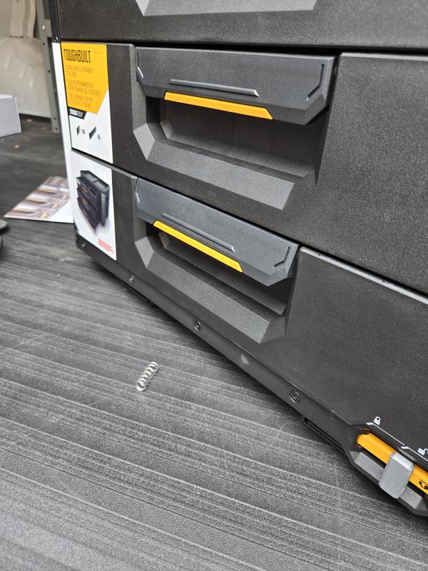 TOUGHBUILT STACKTECH XL 21-in W x 15.6-in H x 16-in D 3-Drawer Plastic ...