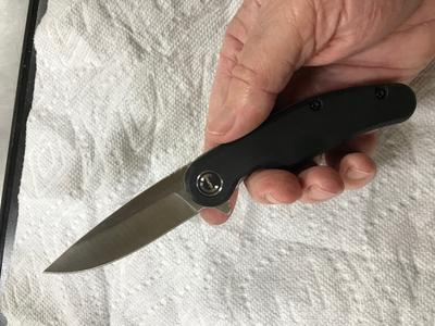 Crescent 3.25-in Steel Drop Point Pocket Knife in the Pocket Knives  department at