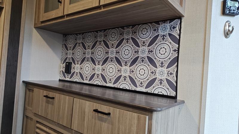 Style Selections Rosehill Deco Gray Patterned Look 3-mil x 12-in W