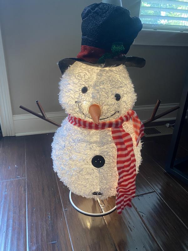 Holiday Living 2-ft LED Pop Up Snowman Decoration ES69-872L
