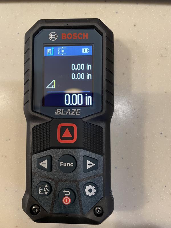 Bosch GLM165-10 Blaze medida de distancia láser, 165 ft. Rango