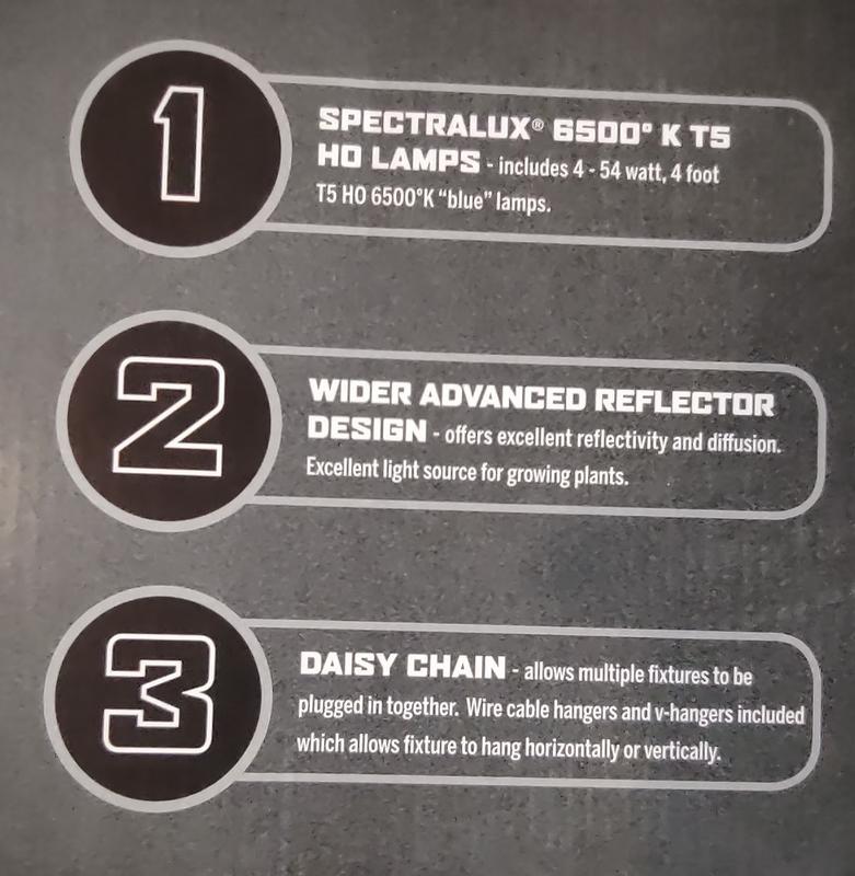 Sun Blaze T5 HO 44- 4 ft 4 Lamp- 120 VoltLighting Accessory