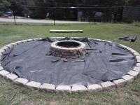 Firepit Kit 43 5 In W X 43 5 In L Ashland Concrete Fire Pit Kit At