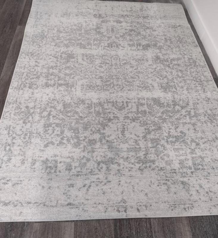Helena Woven Wool Rug Grey White – Lost Design Society