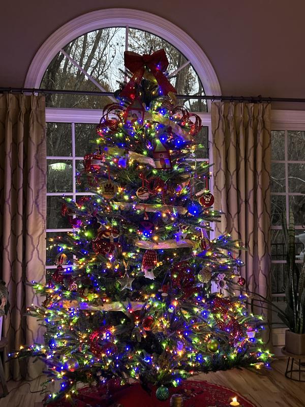 National Tree Company 9-ft Dunhill Fir Pre-lit Artificial National Tree Company 9-ft Dunhill Fir Pre-lit Artificial