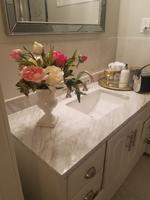 49 In Ariston Natural Marble Bathroom Vanity Top At Lowes Com