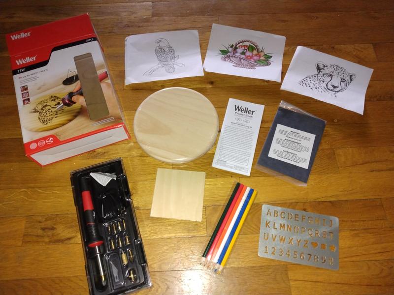 Weller WLPROWB128A - Create Your Own Woodburning Project Kit