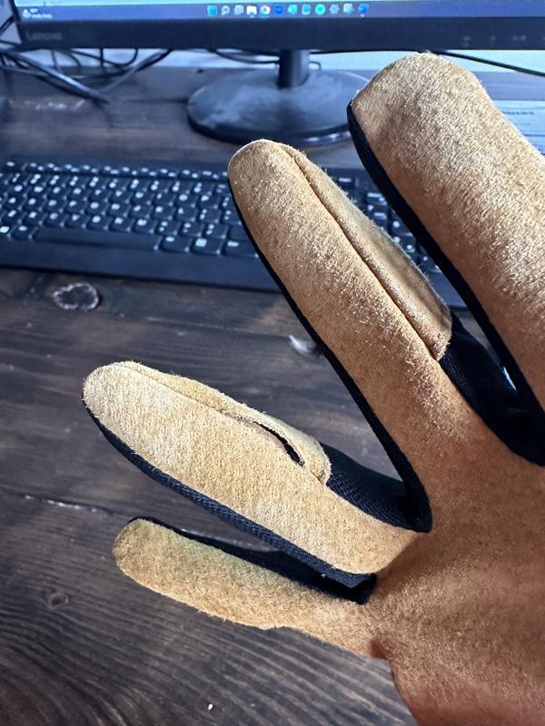 Mechanix Wear Mechanics Gloves, L, Brown, Leather, Form-Fitting Trek Dry(R)  LFF-75-010