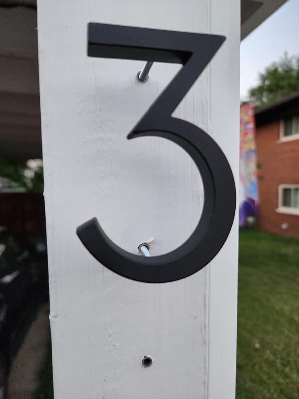 Origin 21 Urbana Park 4-in Black Number 1 33711PKBLG at Lowes.com