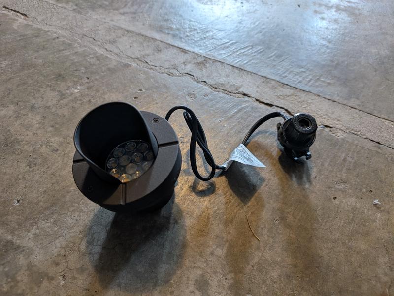 Harbor Breeze 500-Lumen 9-Watt Specilaty Textured Bronze Low