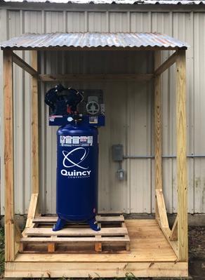 Quincy 2V41C60VC QT-54 Pro 5-HP 60-Gallon Two-Stage Air Compressor