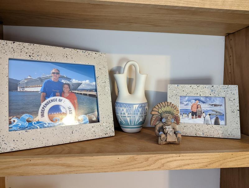 Origin 21 Multiple Color Stone Picture Frame (8-in x 10-in) at