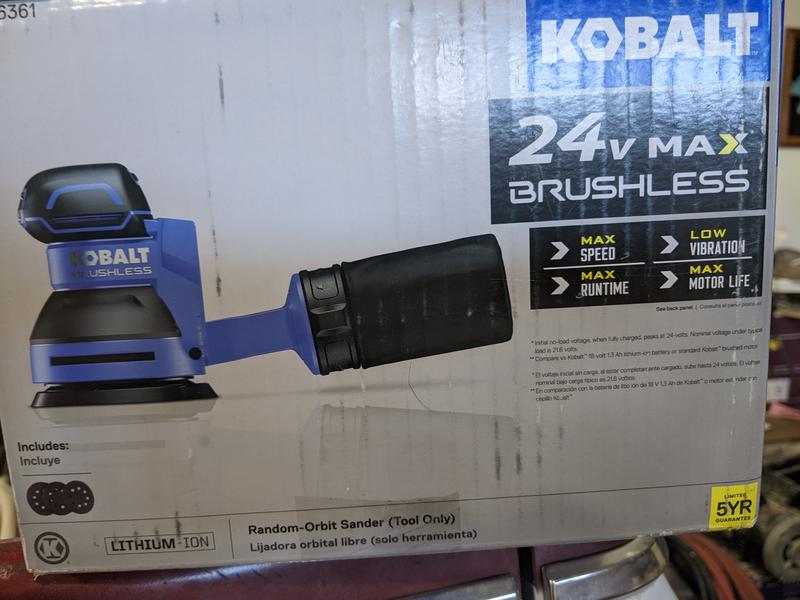 Kobalt on sale orbital sander