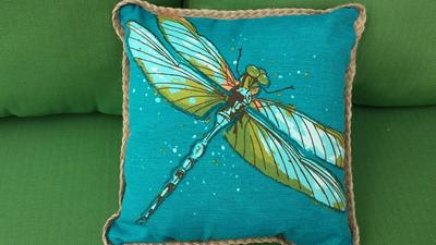 Dragonfly hot sale outdoor pillows