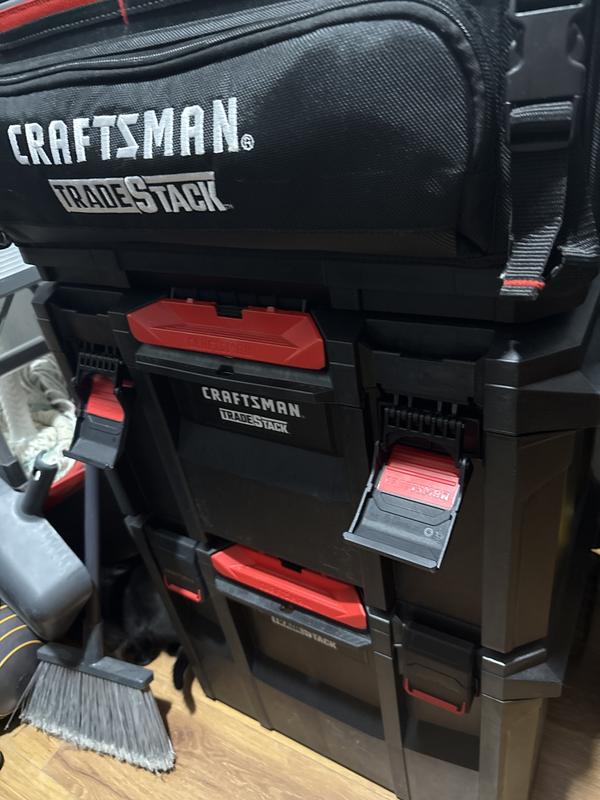 CRAFTSMAN TRADESTACK 21.625-in W x 6.375-in H x 14.625-in D Black
