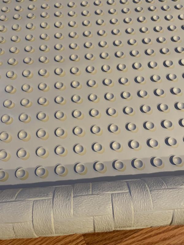 28x16 Rubber Bath Mat Gray - Made By Design™
