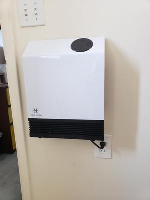 Heat Storm Up to 1000-Watt Infrared Cabinet Indoor Electric Space Heater  with Thermostat and Remote Included in the Electric Space Heaters  department at Lowes.com