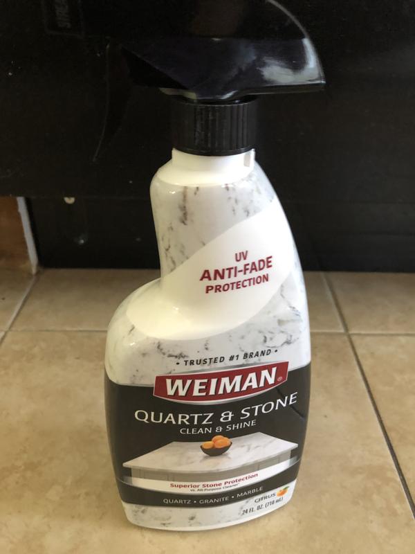 Weiman 24 oz. Quartz Clean and Shine Countertop Polish Spray 595 - The Home  Depot