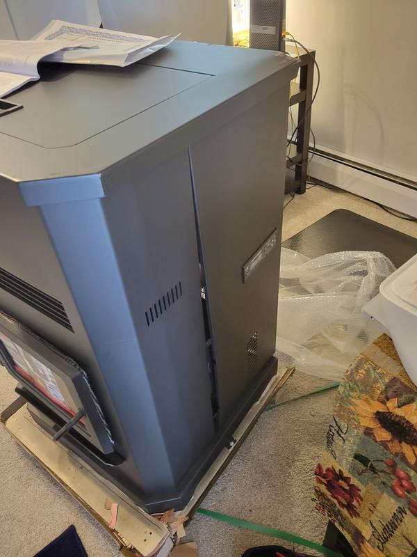Master Forge 2500-sq. ft. Pellet Stove | Lowe's Canada