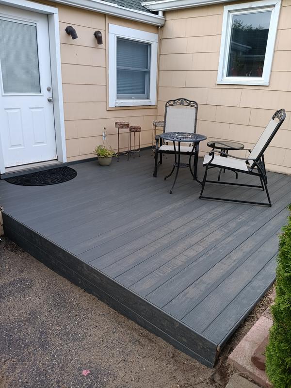 Trex Enhance Basics 1-in x 6-in x 20-ft Medium Grooved Composite Deck ...