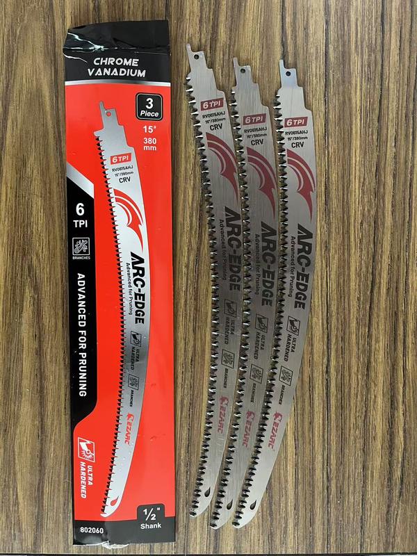 EZARC Japanese Teeth Reciprocating Saw Blade 15-in Arc Edge Wood