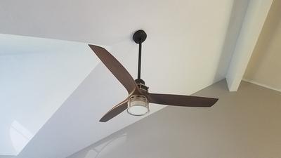 Kichler 54-in Satin Natural Bronze with Brushed Nickel Accents LED Indoor Ceiling Fan with Remote (3-Blade)