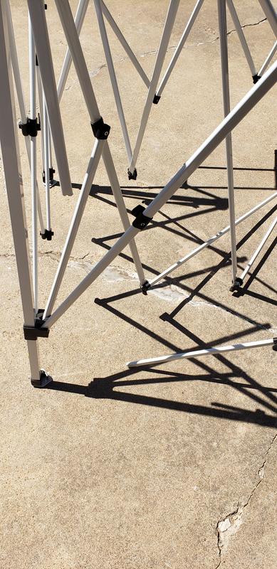 Z-Shade 12-ft x 12-ft Square White Pop-up Canopy
