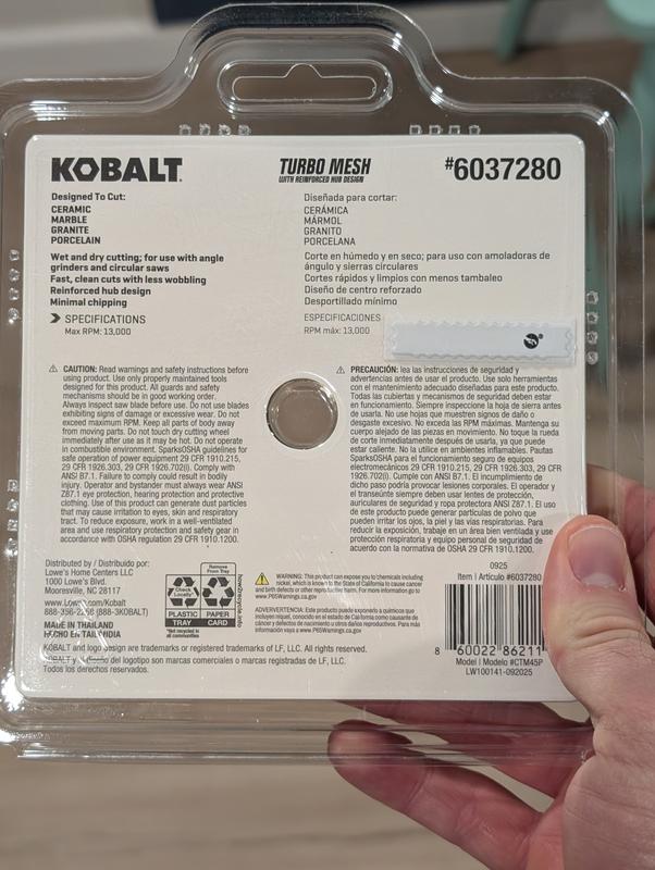 Kobalt 4-1/2