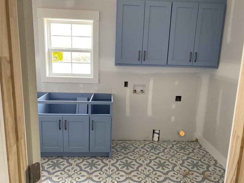 Affinity Tile Lacour Aqua 10-in x 10-in Satin Porcelain Encaustic