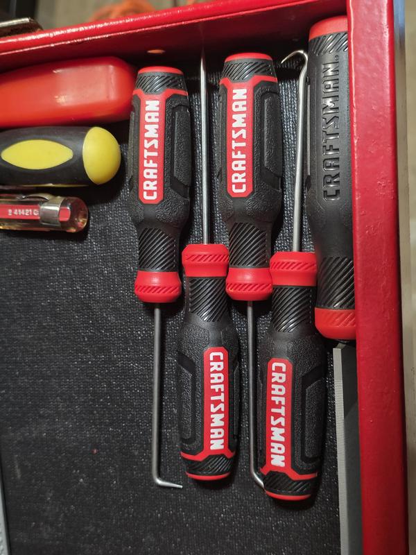 アメリカ　セット 4袋 CRAFTSMAN 4-Piece Variety Pack Screwdriver Set CMHT65073 at